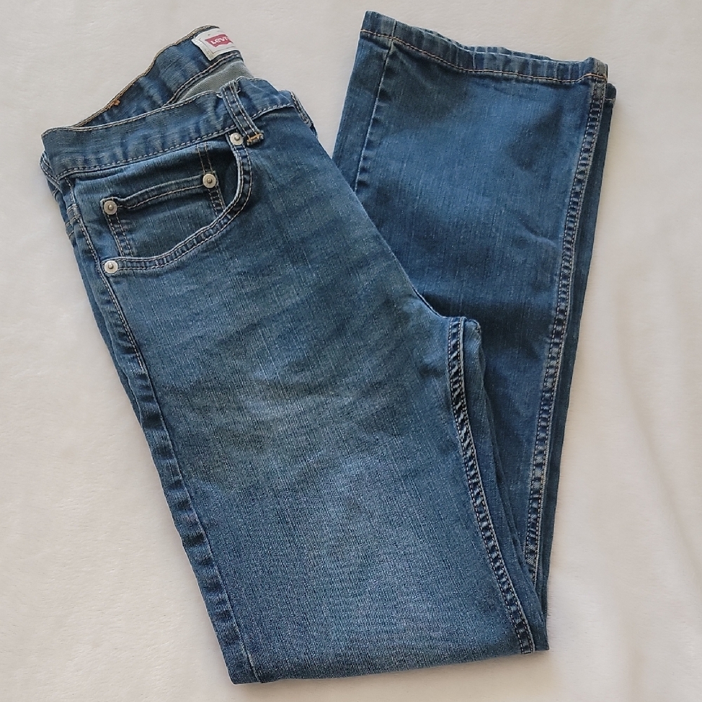 Levi's Blue Straight Leg Women's Jeans